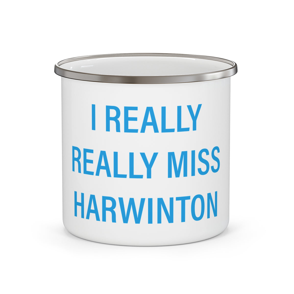 I Really Really Miss Harwinton  Enamel Camping Mug