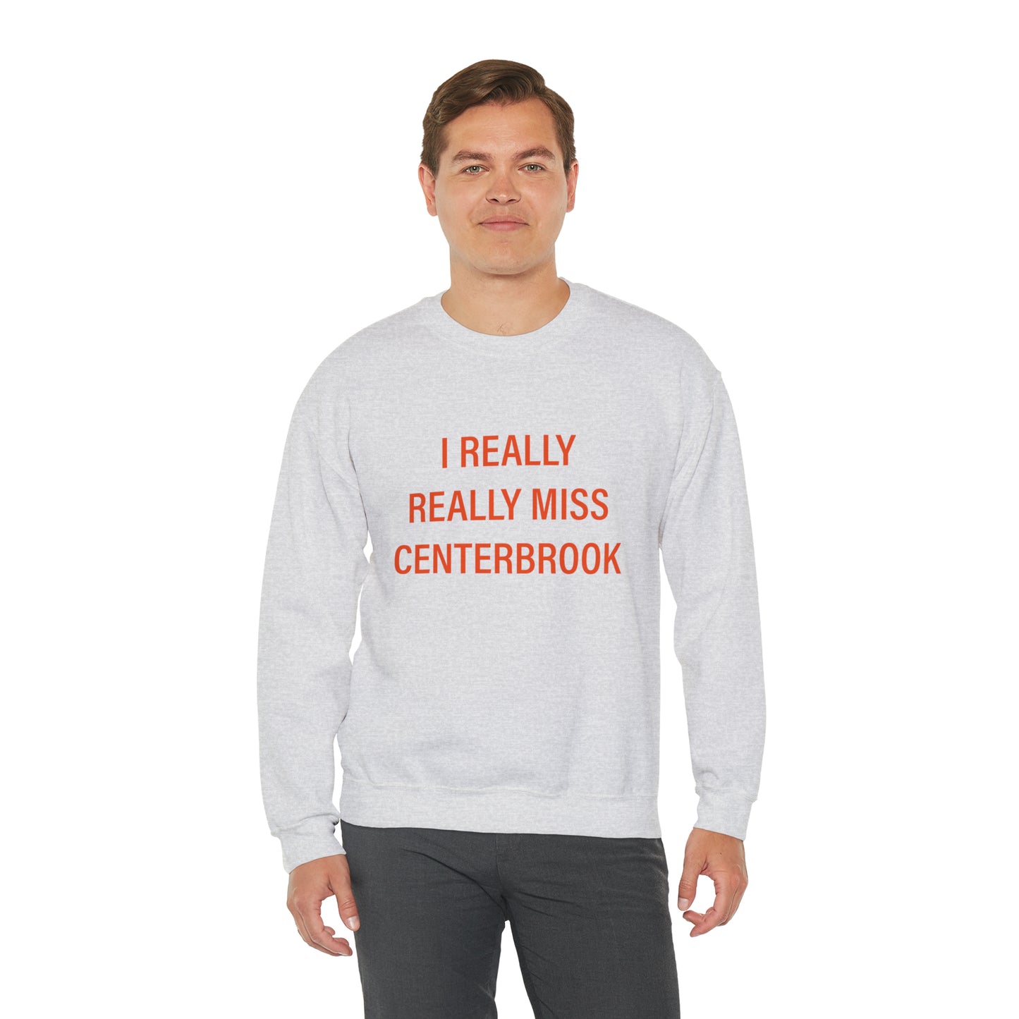 I Really Really Miss Centerbrook Unisex Heavy Blend™ Crewneck Sweatshirt (orange)