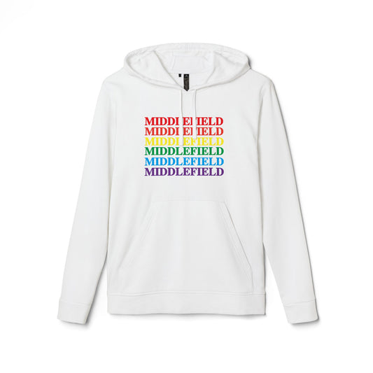 Middlefield Pride adidas® Unisex Fleece Hoodie