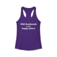Old Saybrook is My Happy Place Women's Ideal Racerback Tank Top