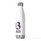Oxford Red, White & Blue 20 oz Insulated Bottle
