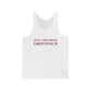 Just a kid from Greenwich Unisex Jersey Tank Top