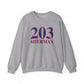 203 Sherman Red White & Blue Unisex Heavy Blend™ Crewneck Sweatshirt