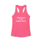Westport Is My Happy Place Women's Ideal Racerback Tank Top