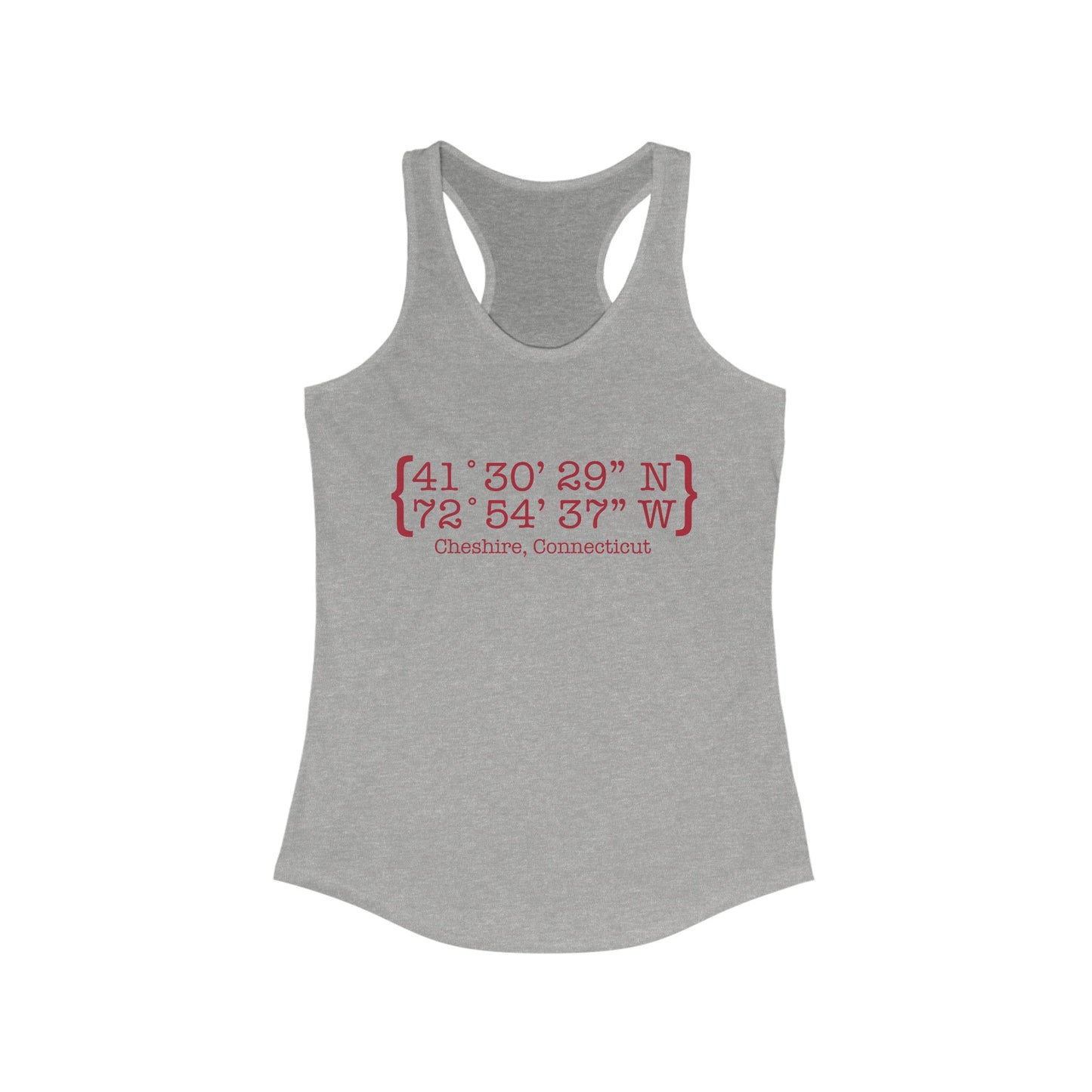 Cheshire Coordinates Women's Ideal Racerback Tank