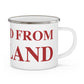 Just a kid from Portland Enamel Camping Mug