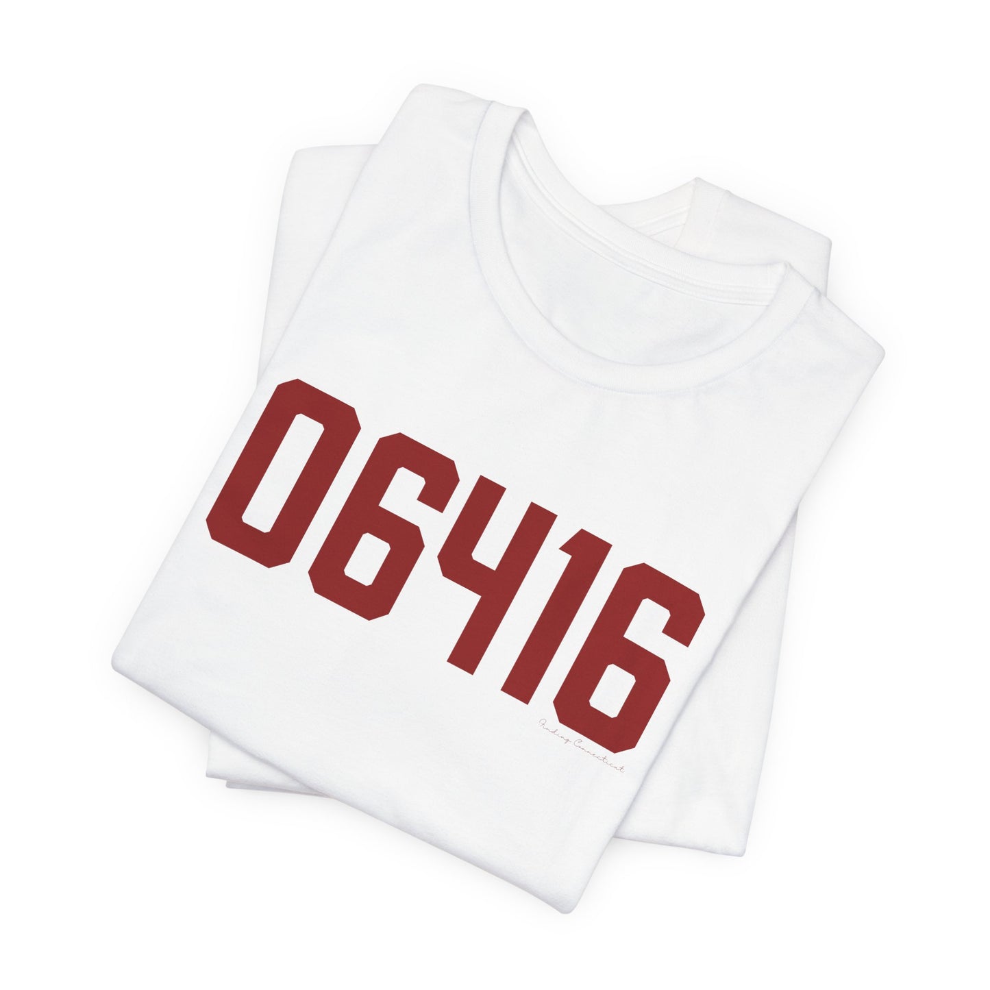 06416 Cromwell Connecticut Zip Code Unisex Jersey Short Sleeve T-Shirt