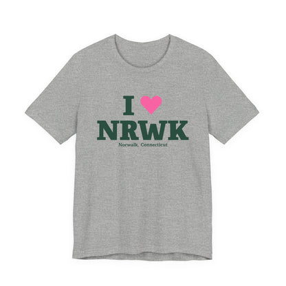 I Heart NRWK Unisex Jersey Short Sleeve T-Shirt