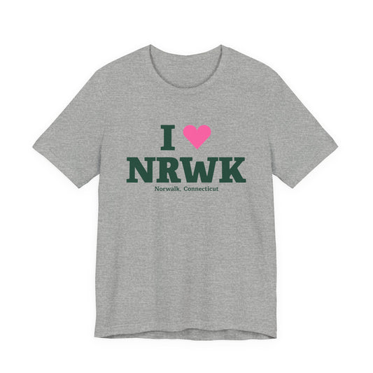 I Heart NRWK Unisex Jersey Short Sleeve T-Shirt