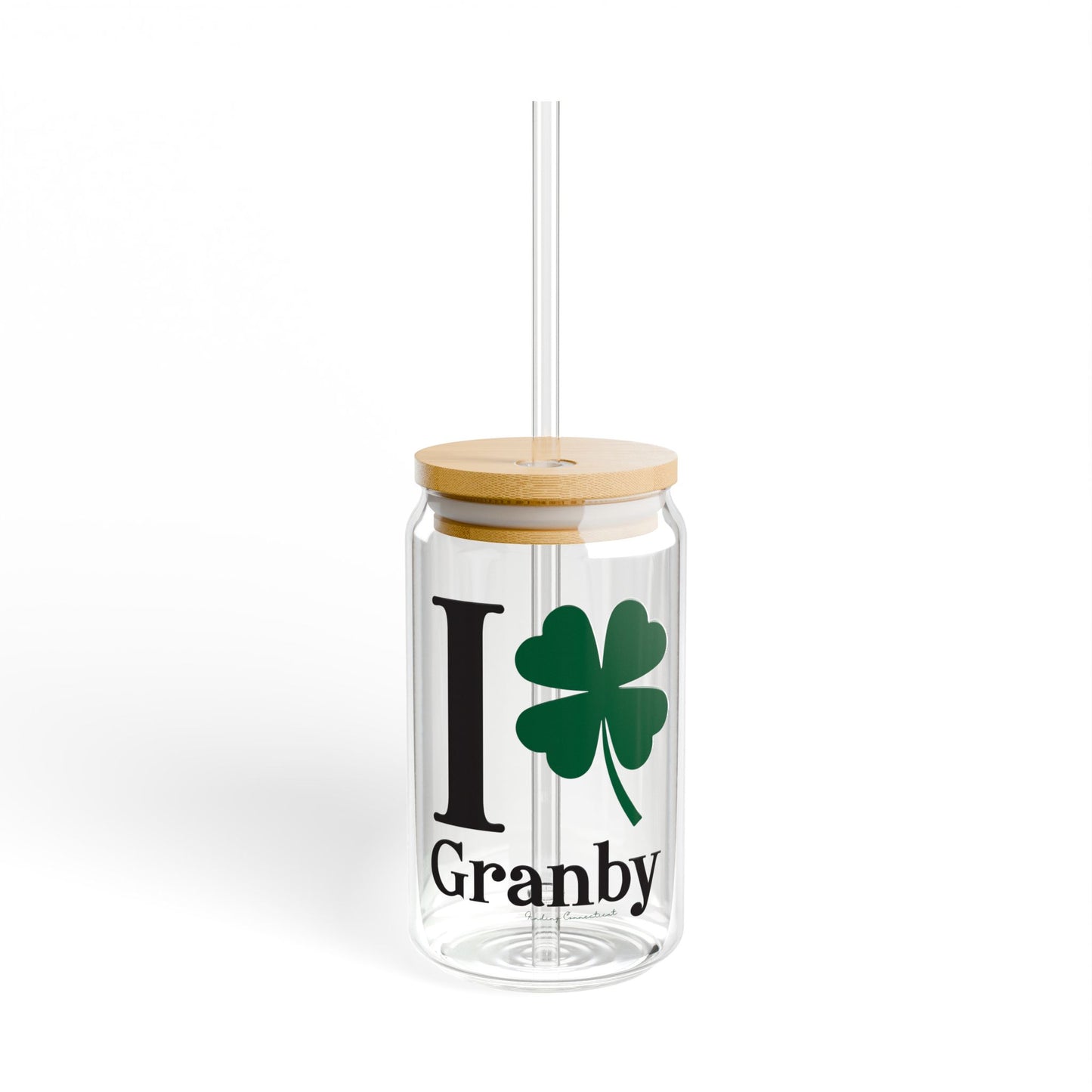 I Clover Granby Sipper Glass, 16oz