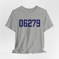 06279 Willington Connecticut Zip Code Unisex Jersey Short Sleeve T-Shirt