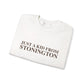 Just a kid from Stonington Unisex Heavy Blend™ Crewneck Sweatshirt