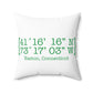 Easton Coordinates Spun Polyester Square Pillow