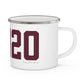 06420 Salem Connecticut Zip Code Enamel Camping Mug