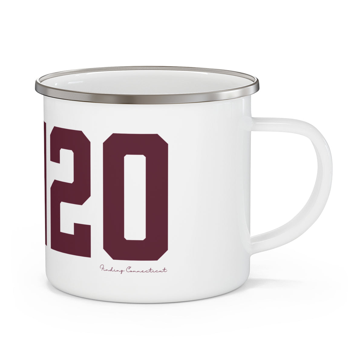 06420 Salem Connecticut Zip Code Enamel Camping Mug
