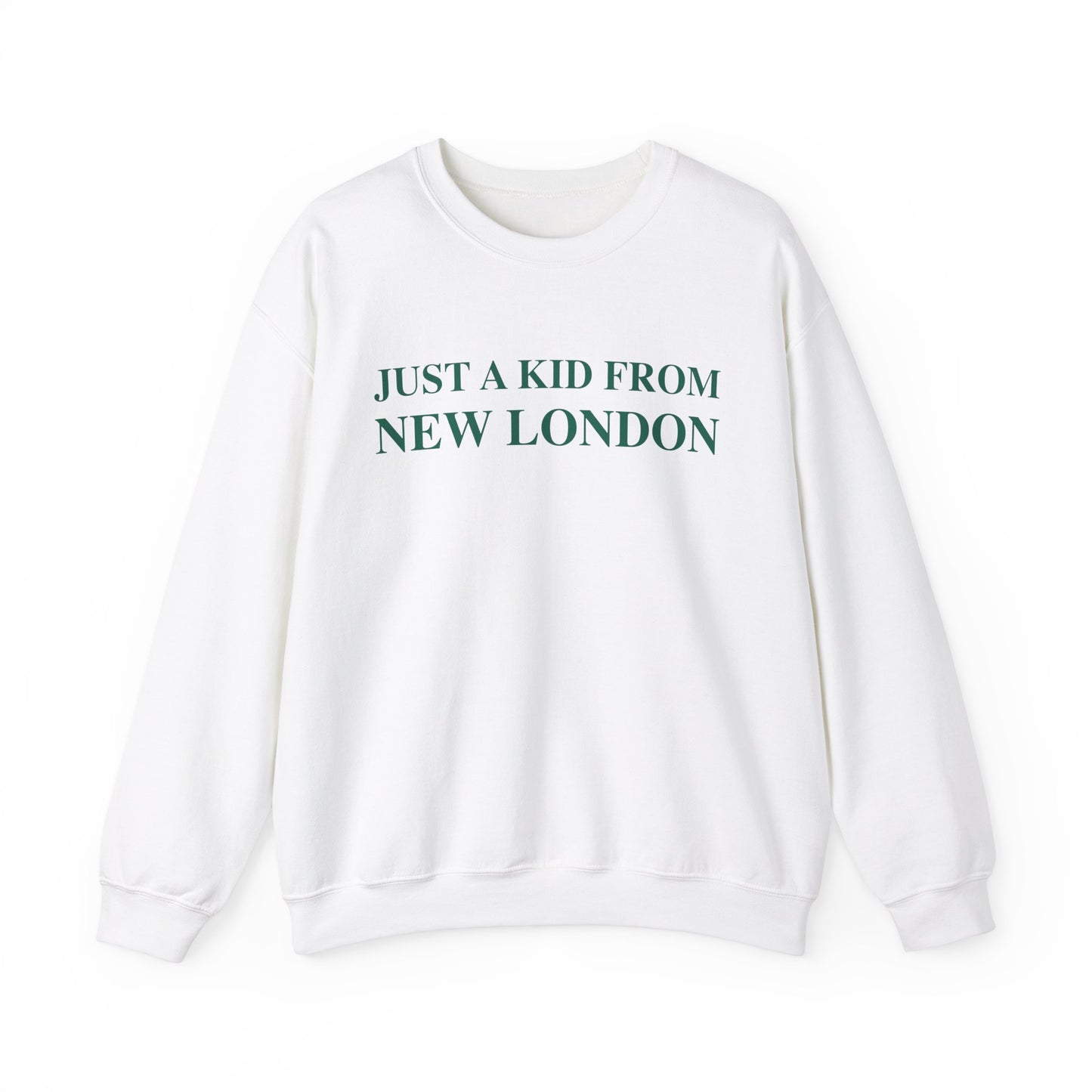 Just a kid from New London Unisex Heavy Blend™ Crewneck Sweatshirt