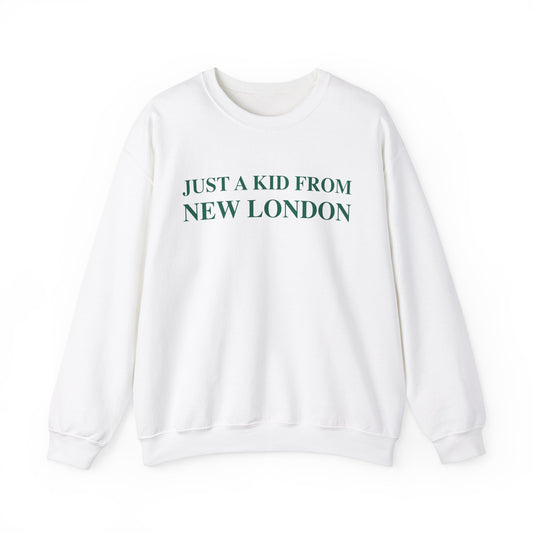 Just a kid from New London Unisex Heavy Blend™ Crewneck Sweatshirt