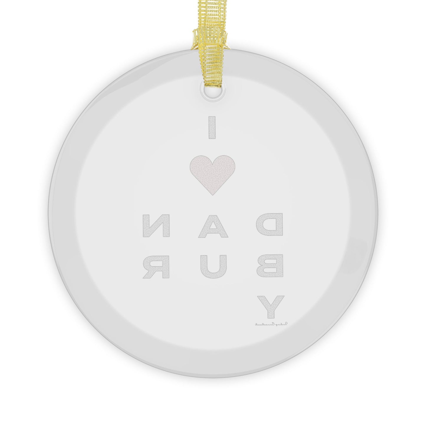 Danbury Vision Glass Ornaments