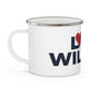 Love Wilton Enamel Camping Mug