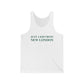 Just a kid from New London Unisex Jersey Tank