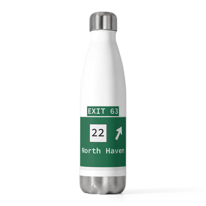 Vintage WCP Exit 63 Sign 20oz Insulated Bottle