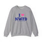 I Heart NWFD Unisex Heavy Blend™ Crewneck Sweatshirt
