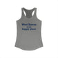 West Haven Is My Happy Place  Women's Ideal Racerback Tank Top