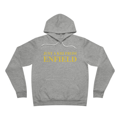 Just a kid from Enfield Unisex Sponge Fleece Pullover Hoodie