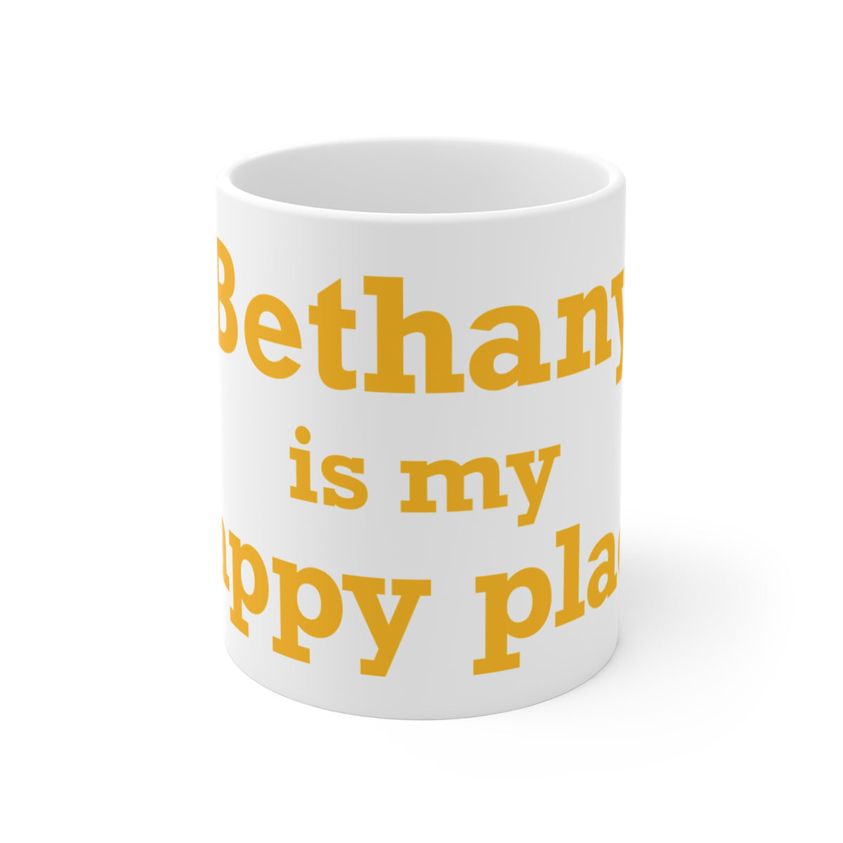 Bethany is My Happy Place Mug 11oz