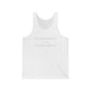 Canterbury is My Happy Place Unisex Jersey Tank Top