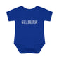 Just a kid from Willington Infant Baby Rib Bodysuit