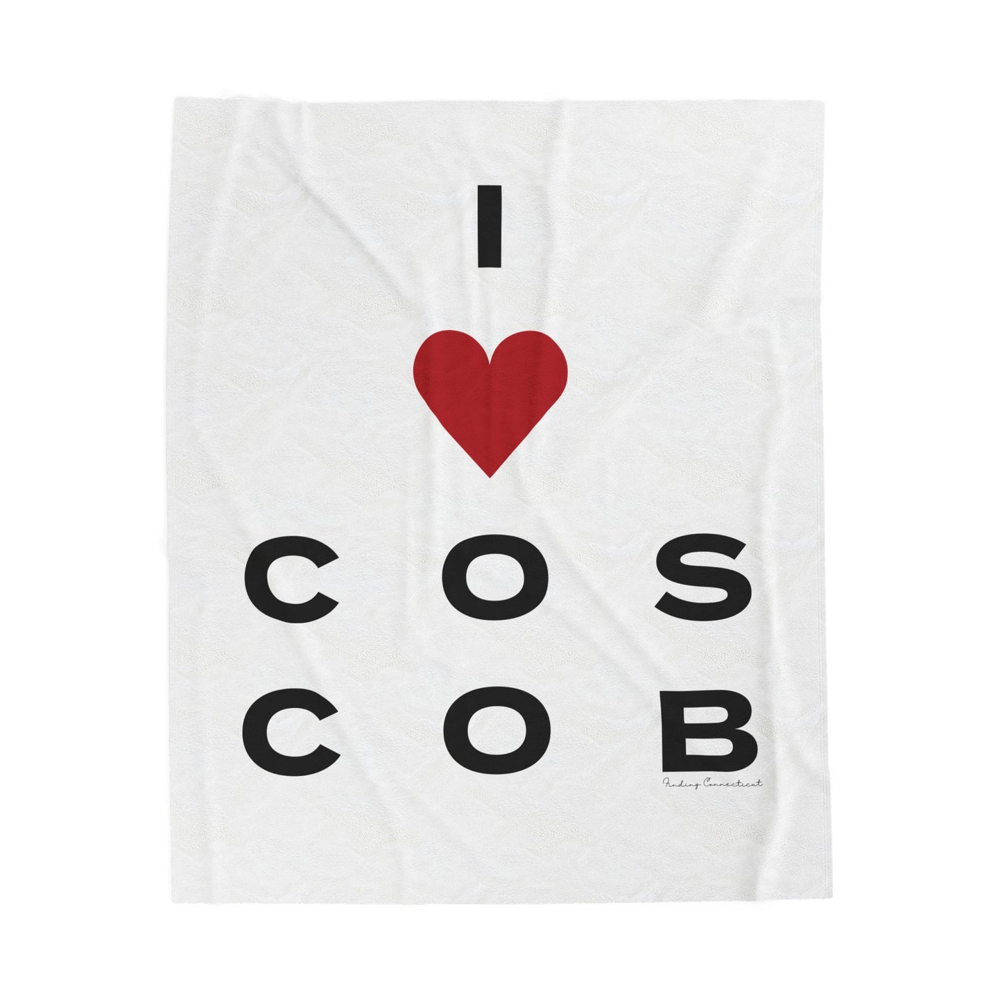 Cos Cob Vision Velveteen Plush Blanket