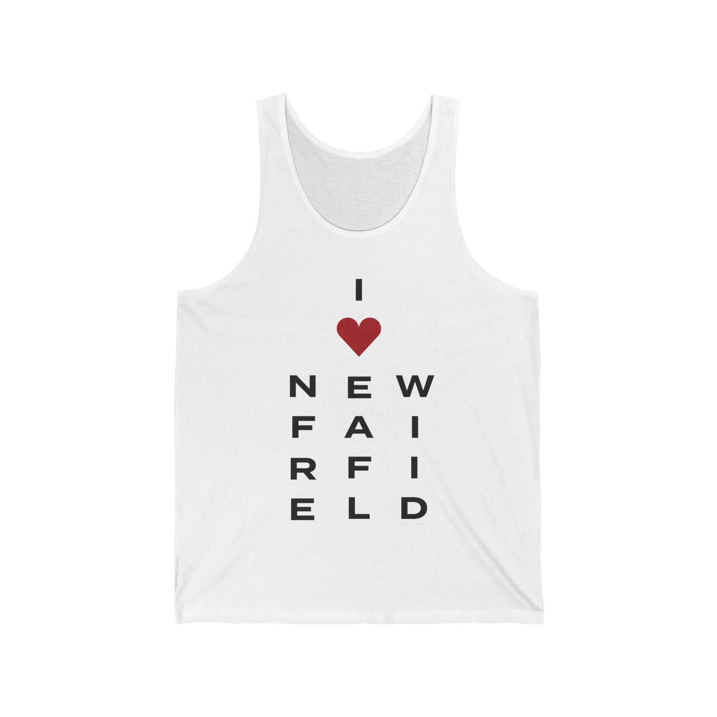 New Fairfield Vision Unisex Jersey Tank