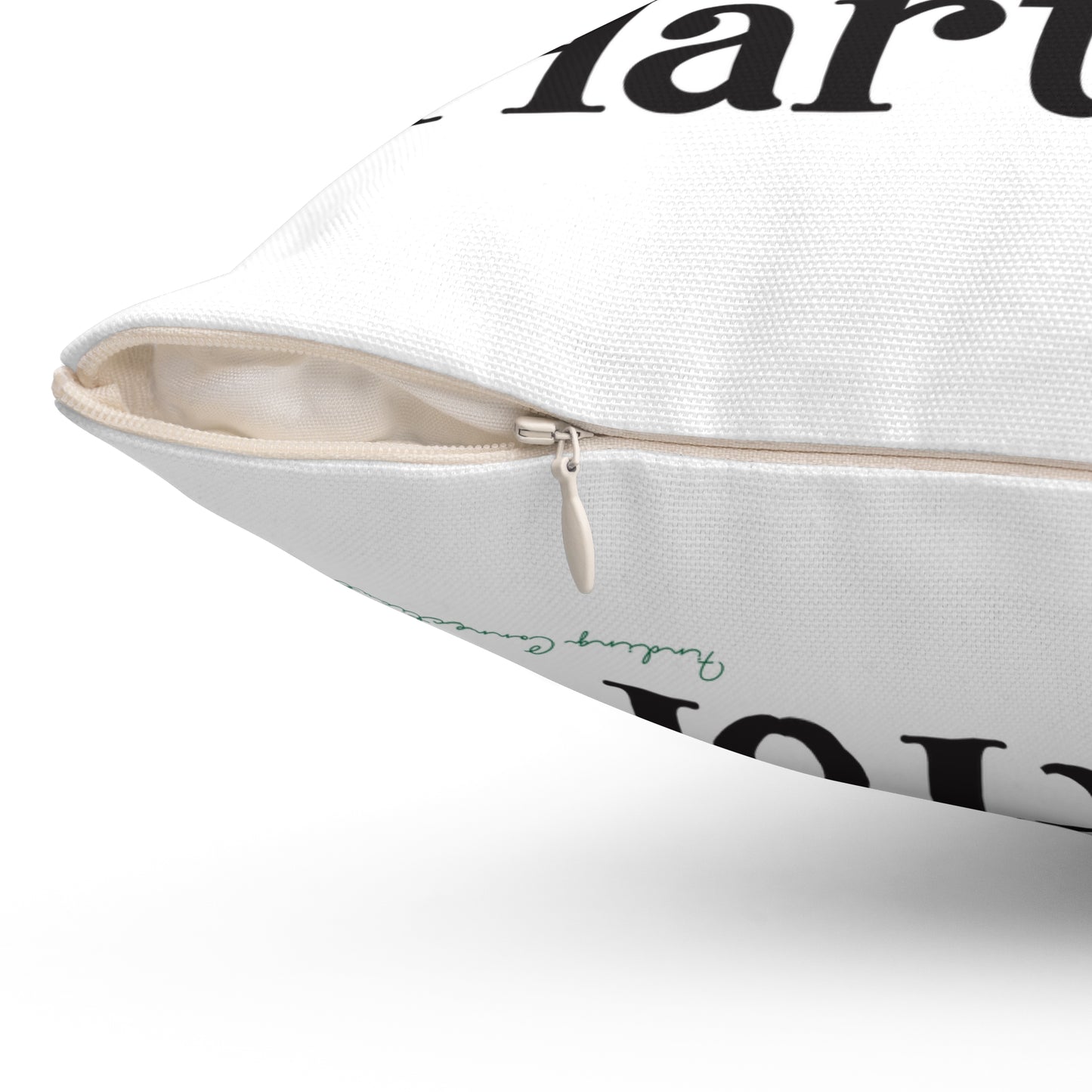 I Clover Hartford Spun Polyester Square Pillow