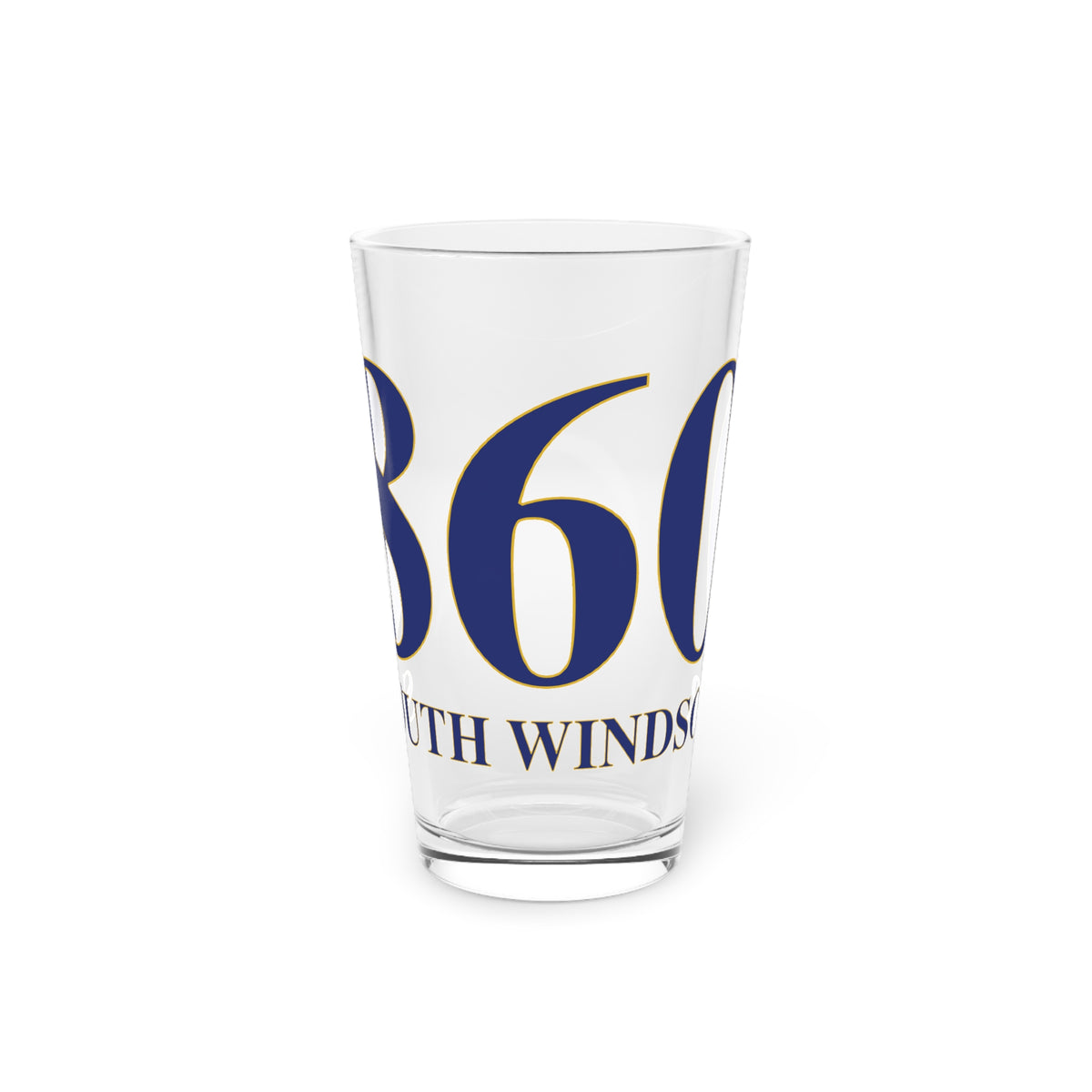 860 South Windsor Pint Glass, 16oz