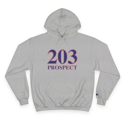 203 Prospect Red White & Blue Champion Hoodie
