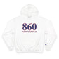 860 Middlefield Red White & Blue Champion Hoodie