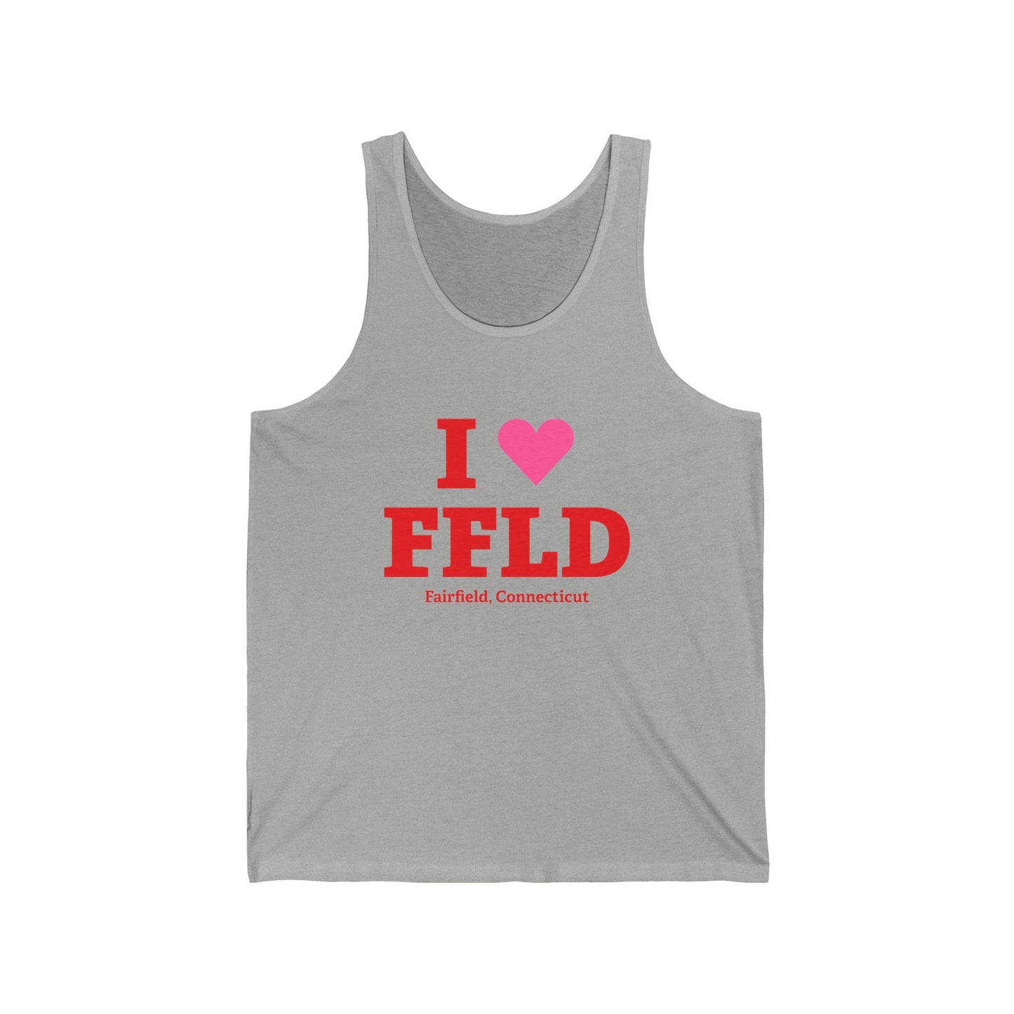 I Heart FFLD Unisex Jersey Tank Top