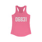 06831 - Greenwich CT Zip Code Women's Ideal Racerback Tank Top