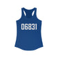 06831 - Greenwich CT Zip Code Women's Ideal Racerback Tank Top