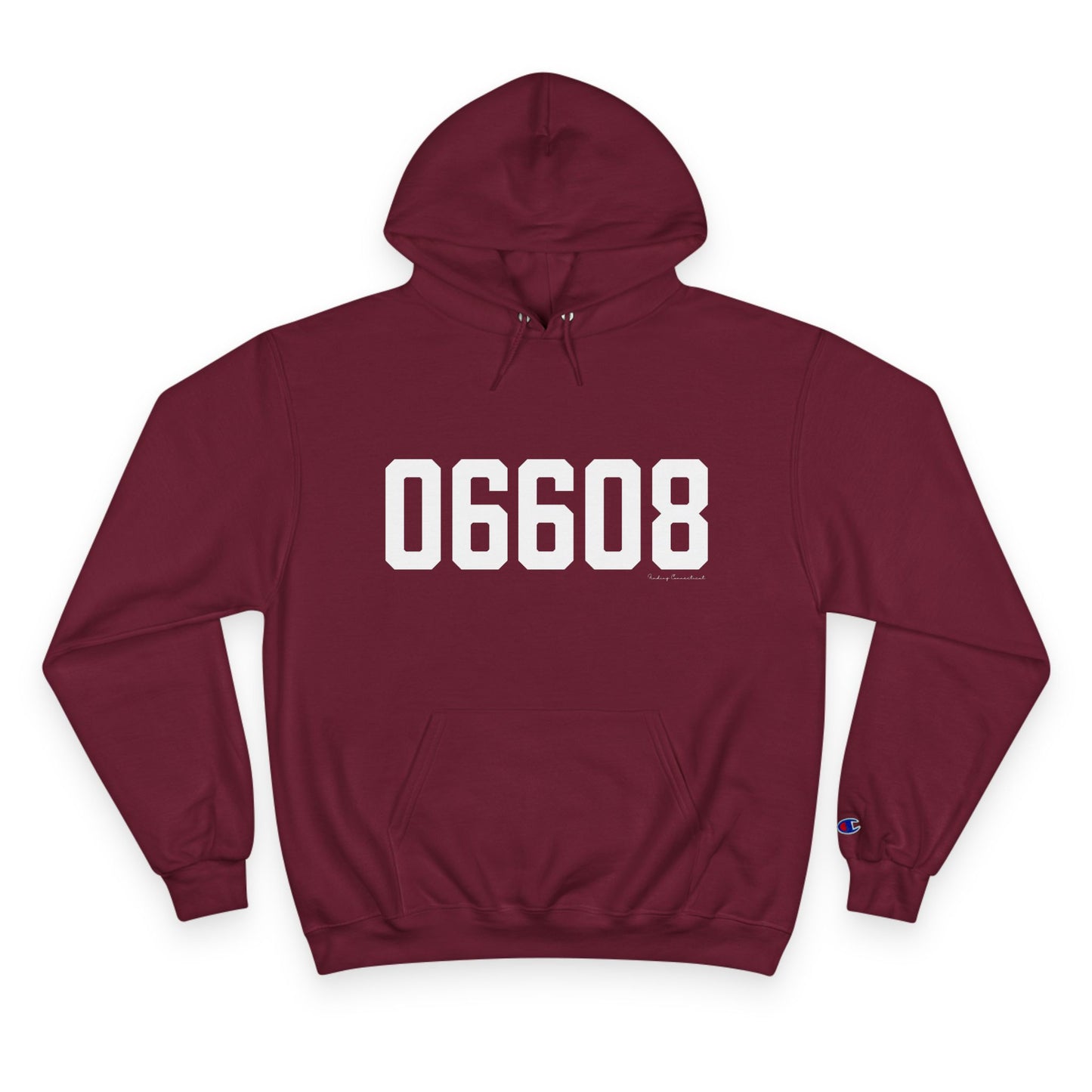 06608 Bridgeport CT Zip Code Champion Hoodie Sweatshirt