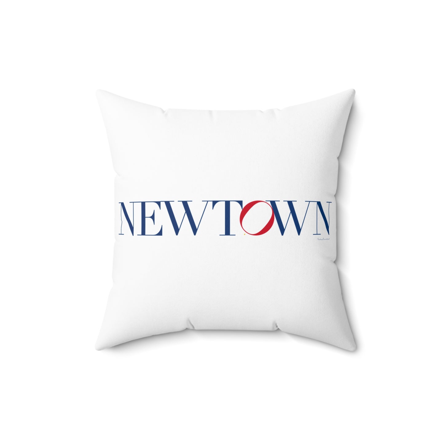 41 Tilt Newtown Spun Polyester Square Pillow