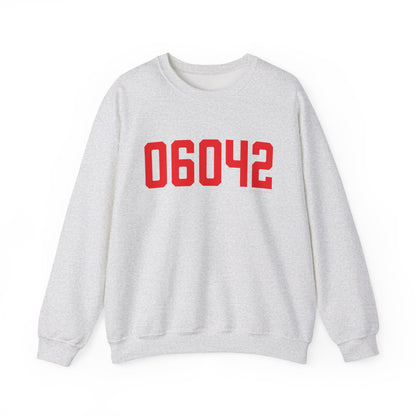 06042 Manchester Connecticut Zip Code Heavy Blend™ Crewneck Sweatshirt