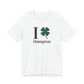 I Clover Hampton Unisex Jersey Short Sleeve T-Shirt