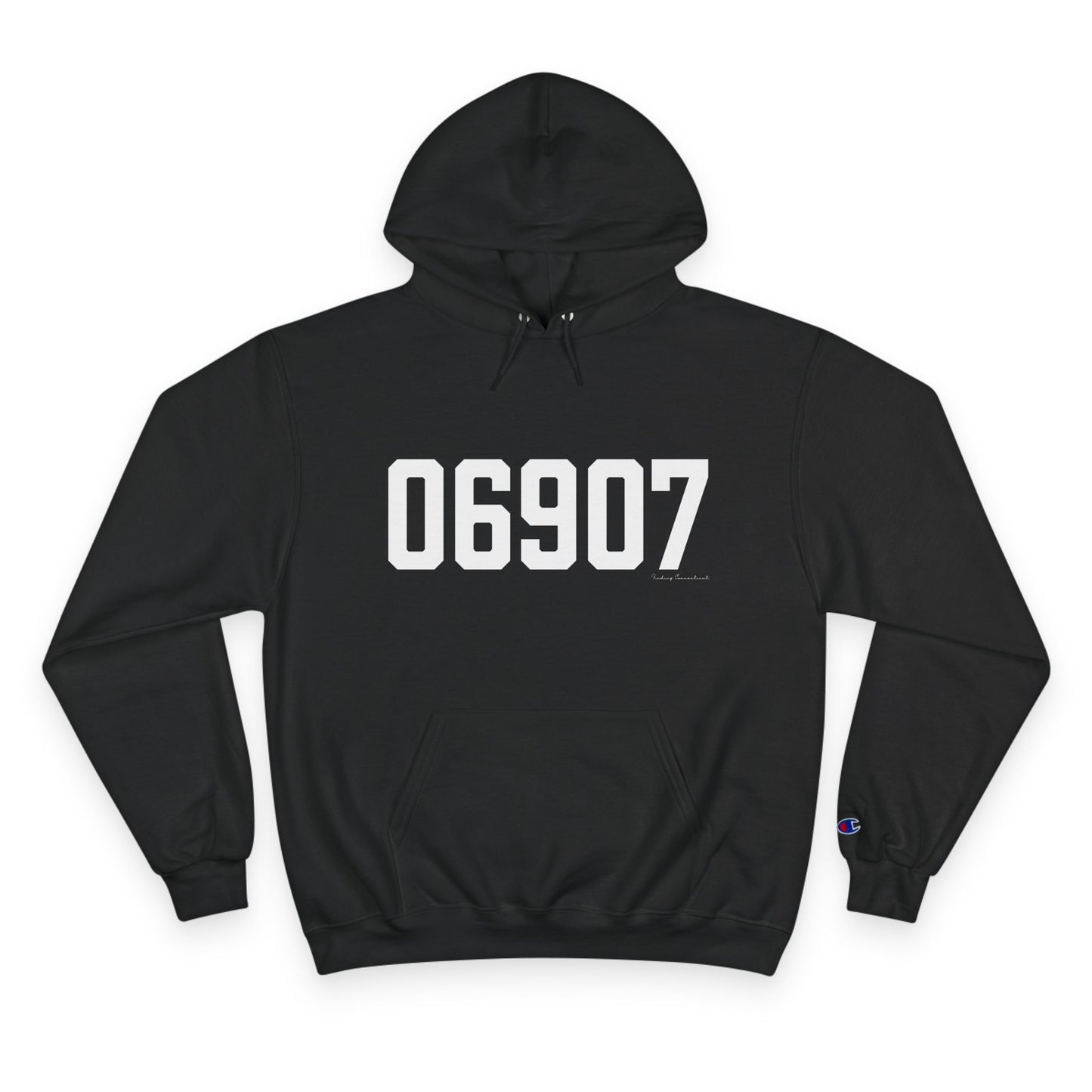 06907 Stamford CT Zip Code Champion Hoodie Sweatshirt