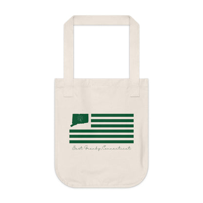East Granby Connecticut St. Patrick’s Day Flag Organic Canvas Tote Bag
