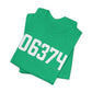 06374 Plainfield CT Zip Code Unisex Jersey Short Sleeve T-Shirt