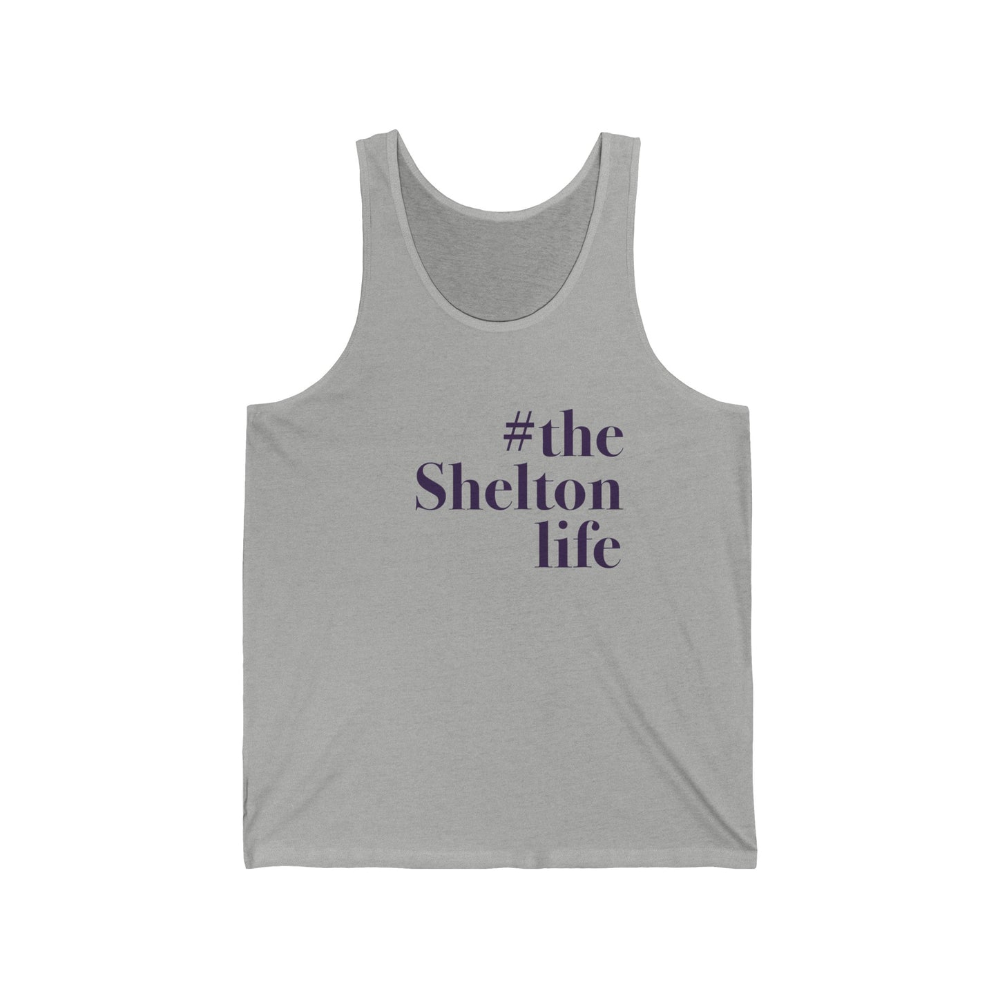 #thesheltonlife Unisex Jersey Tank