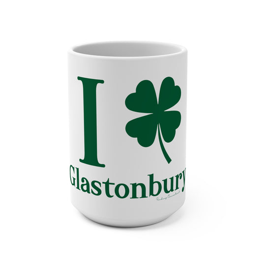 I Clover Glastonbury Mug 15oz