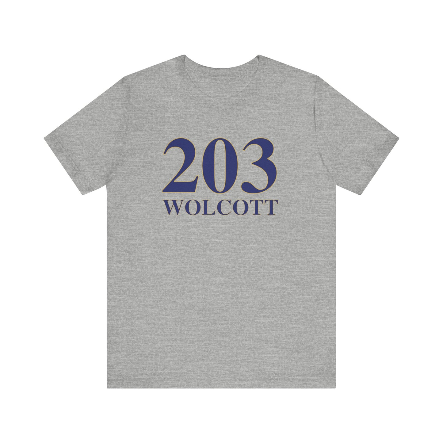 203 Wolcott Unisex Jersey Short Sleeve T-Shirt